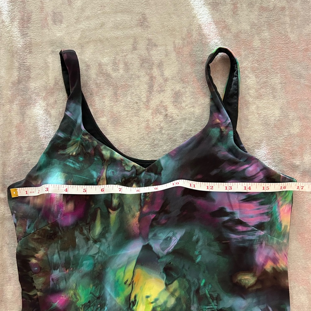 Lulu Lemon Colorful Abstract Print Dress - Picture 7 of 8